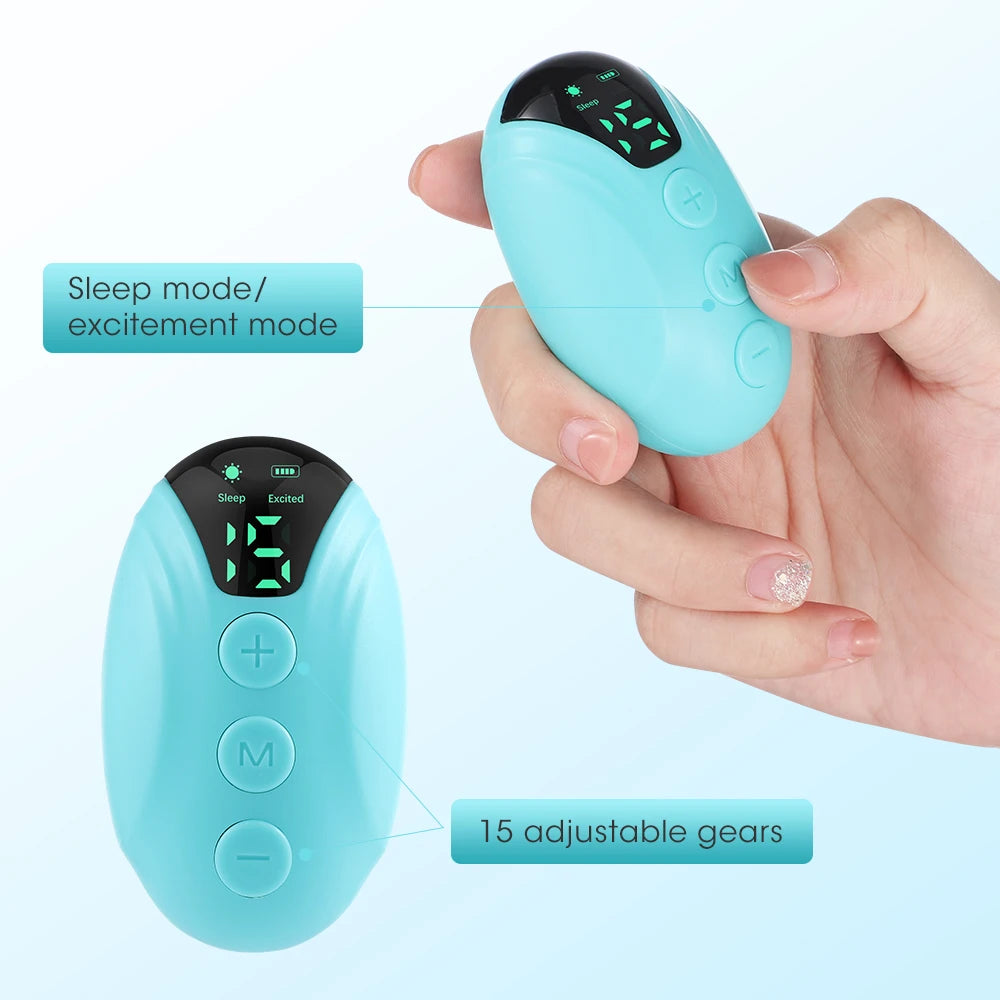 Microcurrent Sleep Aids Digital Handheld Hypnosis Instrument Night Anxiety Pressure Relief Nerves Soothe Help Sleeping Device